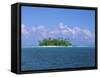 Small Island, Tahiti, French Polynesia, Oceania-Bill Bachmann-Framed Stretched Canvas