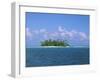 Small Island, Tahiti, French Polynesia, Oceania-Bill Bachmann-Framed Photographic Print