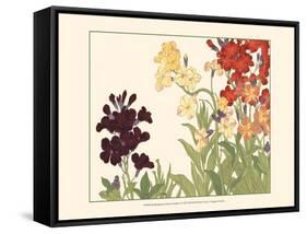 Small Japanese Flower Garden I-Konan Tanigami-Framed Stretched Canvas