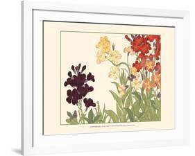 Small Japanese Flower Garden I-Konan Tanigami-Framed Art Print