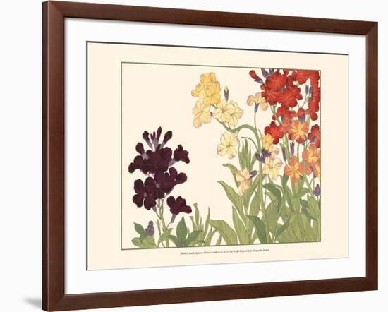 Small Japanese Flower Garden I-Konan Tanigami-Framed Art Print