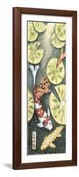 Small Koi Pond I-Chariklia Zarris-Framed Art Print