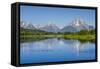 Small Lake in Grand Teton National Park, Wyoming, United States of America, North America-Michael DeFreitas-Framed Stretched Canvas