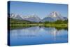 Small Lake in Grand Teton National Park, Wyoming, United States of America, North America-Michael DeFreitas-Stretched Canvas