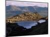 Small Lake with Cadair Idris Range Behind, Snowdonia National Park, Gwynedd, UK-Duncan Maxwell-Mounted Photographic Print