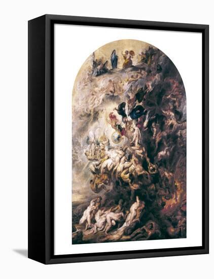 Small Last Judgement-Peter Paul Rubens-Framed Stretched Canvas