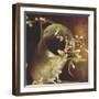 Small Lights on Vintage Jug-Tim Kahane-Framed Photographic Print