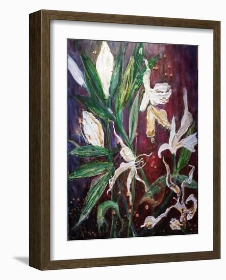 Small Lily wilt-jocasta shakespeare-Framed Giclee Print