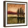 Small Loch at Sunset II-Ethan Harper-Framed Art Print