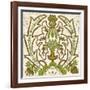 Small Lotus Tapestry II-Chariklia Zarris-Framed Art Print