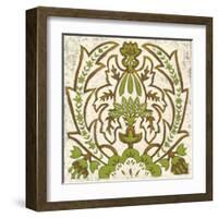 Small Lotus Tapestry II-Chariklia Zarris-Framed Art Print