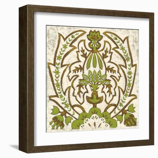 Small Lotus Tapestry II-Chariklia Zarris-Framed Art Print