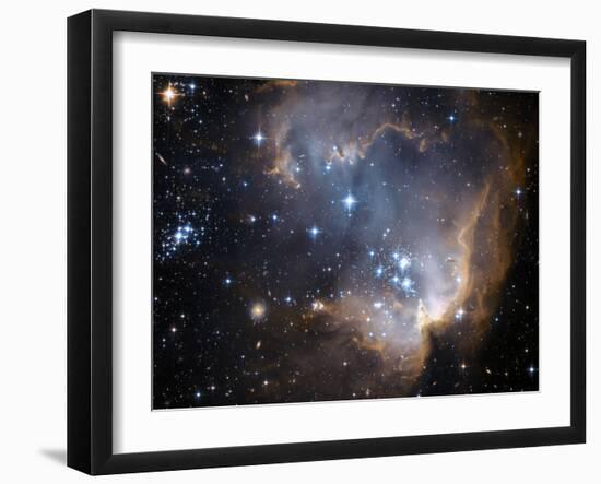 Small Magellanic Cloud-Stocktrek Images-Framed Photographic Print