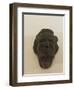 Small Mask of Abraham Lincoln is Made of Plaster and Painted to Look Patinated-James Wehn-Framed Giclee Print