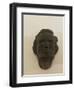 Small Mask of Abraham Lincoln is Made of Plaster and Painted to Look Patinated-James Wehn-Framed Giclee Print