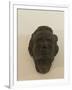 Small Mask of Abraham Lincoln is Made of Plaster and Painted to Look Patinated-James Wehn-Framed Giclee Print