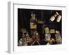 Small Medical Chest with Drawers for Traveling, Detail, England-null-Framed Giclee Print