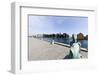 Small Mermaid in Front of the Royal Library, District of Christianshavn, Denmark-Axel Schmies-Framed Photographic Print