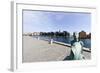 Small Mermaid in Front of the Royal Library, District of Christianshavn, Denmark-Axel Schmies-Framed Photographic Print
