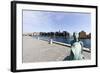 Small Mermaid in Front of the Royal Library, District of Christianshavn, Denmark-Axel Schmies-Framed Photographic Print