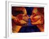 Small Mirror Twin with Figure-Graham Dean-Framed Giclee Print