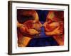 Small Mirror Twin with Figure-Graham Dean-Framed Giclee Print