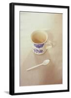 Small Mug and Plastic Spoon-Den Reader-Framed Photographic Print