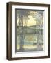 Small Nouveau Landscape I-Jennifer Goldberger-Framed Art Print