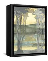 Small Nouveau Landscape I-Jennifer Goldberger-Framed Stretched Canvas