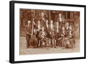 Small Orchestra-null-Framed Art Print