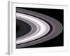 Small Particles in Saturn'S Rings-Stocktrek Images-Framed Photographic Print