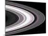 Small Particles in Saturn'S Rings-Stocktrek Images-Mounted Photographic Print
