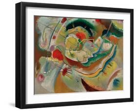 Small Picture with Yellow, 1914-Wassily Kandinsky-Framed Giclee Print