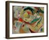 Small Picture with Yellow, 1914-Wassily Kandinsky-Framed Giclee Print