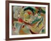 Small Picture with Yellow, 1914-Wassily Kandinsky-Framed Giclee Print