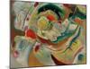 Small Picture with Yellow, 1914-Wassily Kandinsky-Mounted Giclee Print