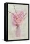 Small Pink Bouquet-Cora Niele-Framed Stretched Canvas