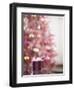 Small Pink Gift Box on Edge of Table-Ryan Mcvay-Framed Photographic Print