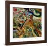 Small Pleasures, 1913-Wassily Kandinsky-Framed Giclee Print