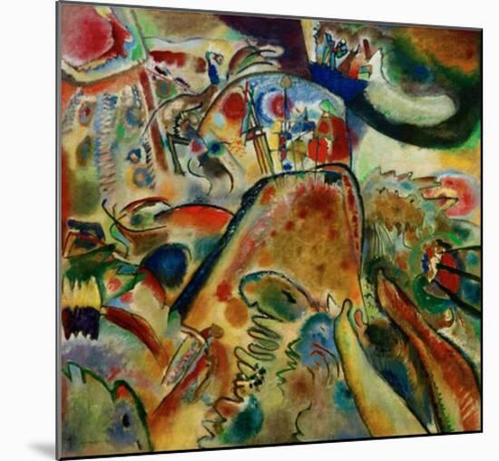 Small Pleasures, 1913-Wassily Kandinsky-Mounted Giclee Print