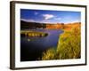 Small Pond Below the Dry Falls in the Scablands, Coulee City, Washington, USA-Chuck Haney-Framed Photographic Print