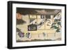 Small Puppet Theater-Hanabusa Itcho-Framed Giclee Print