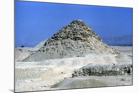 Small Pyramid Near Step Pyramid of Djoser, Saqqara, Egypt, C2600 Bc-Imhotep-Mounted Photographic Print