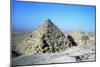 Small Pyramids at Giza (Gize), Ancient Egyptian-null-Mounted Photographic Print