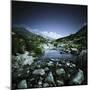 Small River Flowing Through Big Stones in Pirin National Park, Bulgaria-null-Mounted Photographic Print