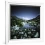 Small River Flowing Through Big Stones in Pirin National Park, Bulgaria-null-Framed Photographic Print