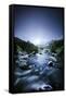 Small River Flowing Through the Mountains of Pirin National Park, Bulgaria-null-Framed Stretched Canvas