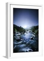 Small River Flowing Through the Mountains of Pirin National Park, Bulgaria-null-Framed Photographic Print