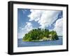 Small Rocky Island in Georgian Bay near Parry Sound, Ontario, Canada.-elenathewise-Framed Photographic Print