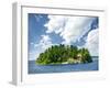 Small Rocky Island in Georgian Bay near Parry Sound, Ontario, Canada.-elenathewise-Framed Photographic Print